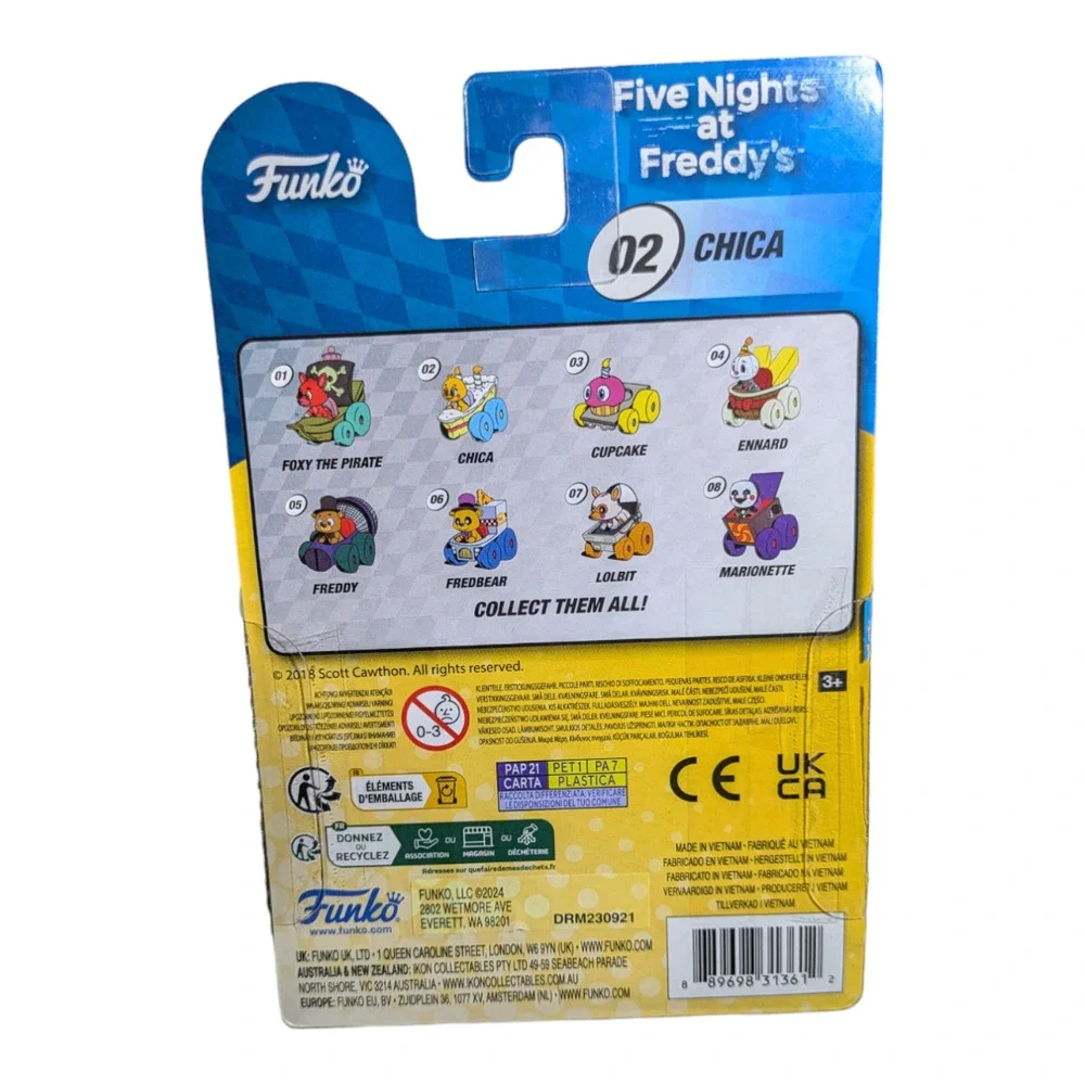 Five Nights Freddy's - Funko Racers - FREDDY #05 - Diecast Vehicle Kids Toy New